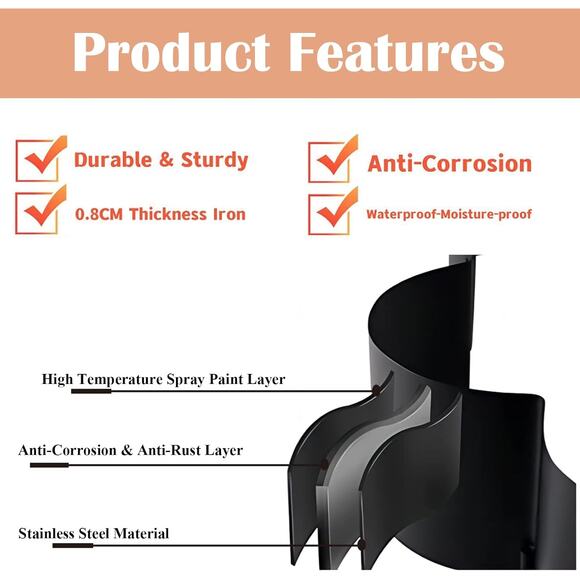 Cat Toilet Paper Holder Stand Metal Black Free Standing 8 Roll Bathroom Décor - Picture 6 of 6